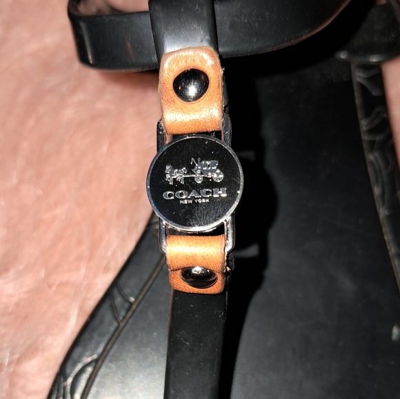 Coach Black Women's Sandals - Picture 2 of 7